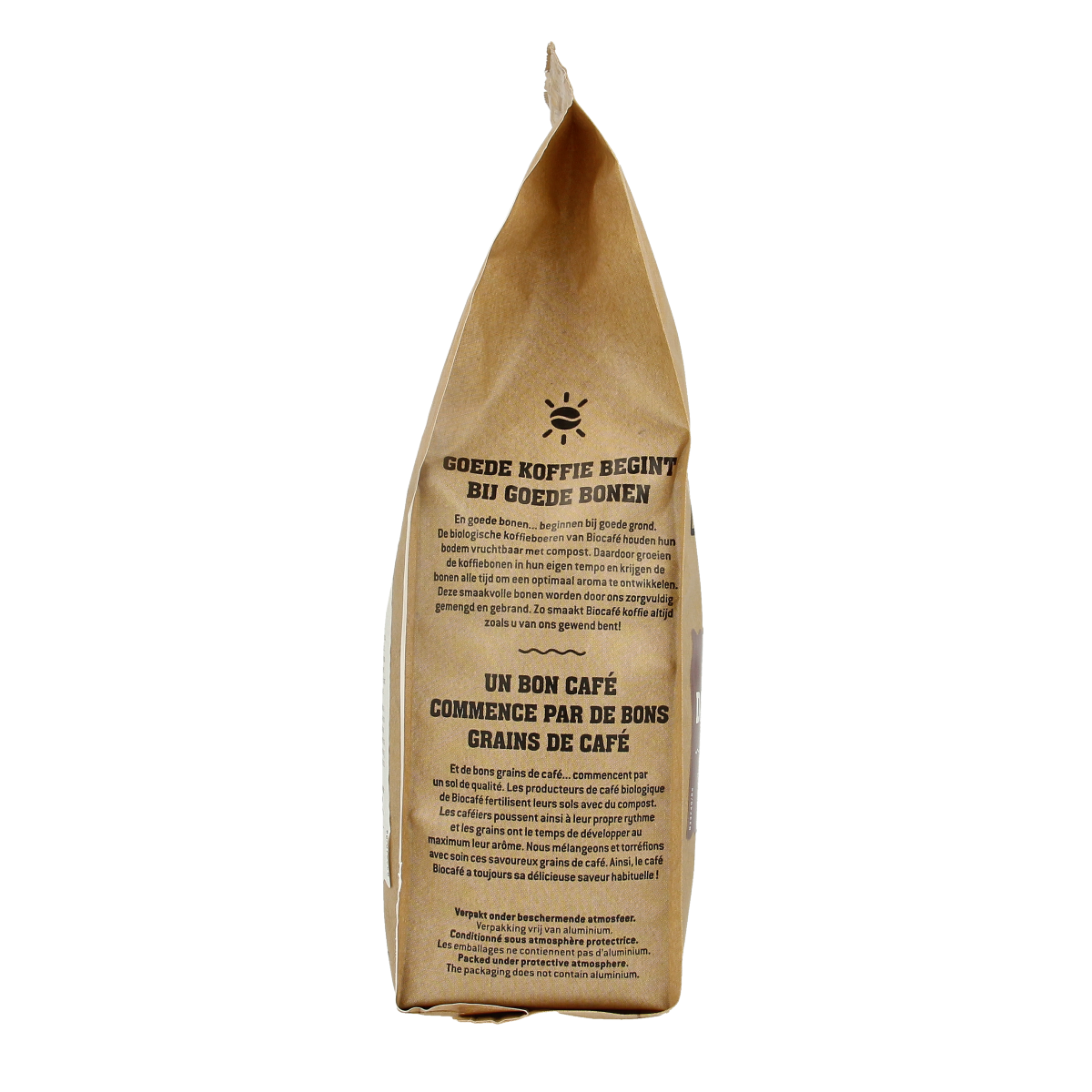 Biocafe Filterkoffie espresso dark roast bio 250.00 Gram