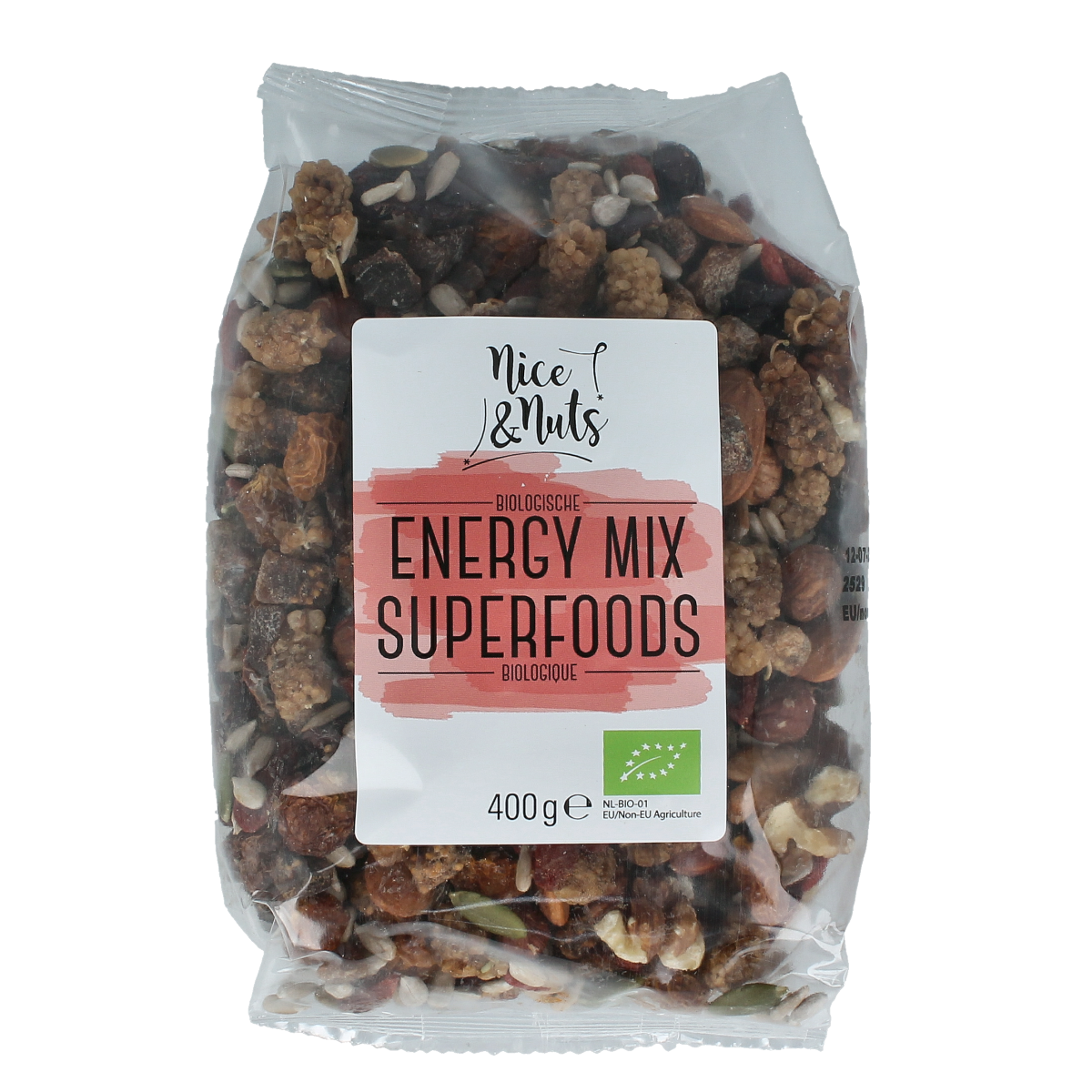 Nice & Nuts Energy mix superfoods bio 400.00 Gram