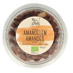 Nice & Nuts Amandelen bruin gezouten geroosterd bio 160.00 Gram