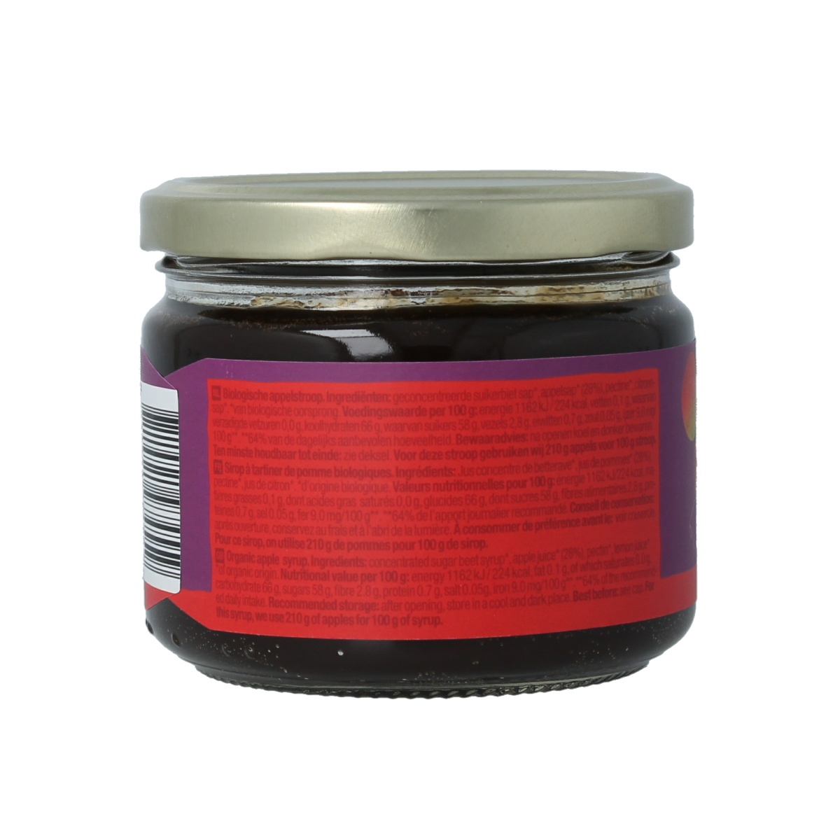 Your Organic Nature Stroop rinse appel bio 330.00 Gram