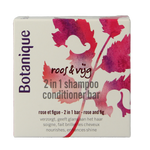 Botanique 2-in-1 Shampoo conditioner bar roos & vijg 100.00 Gram