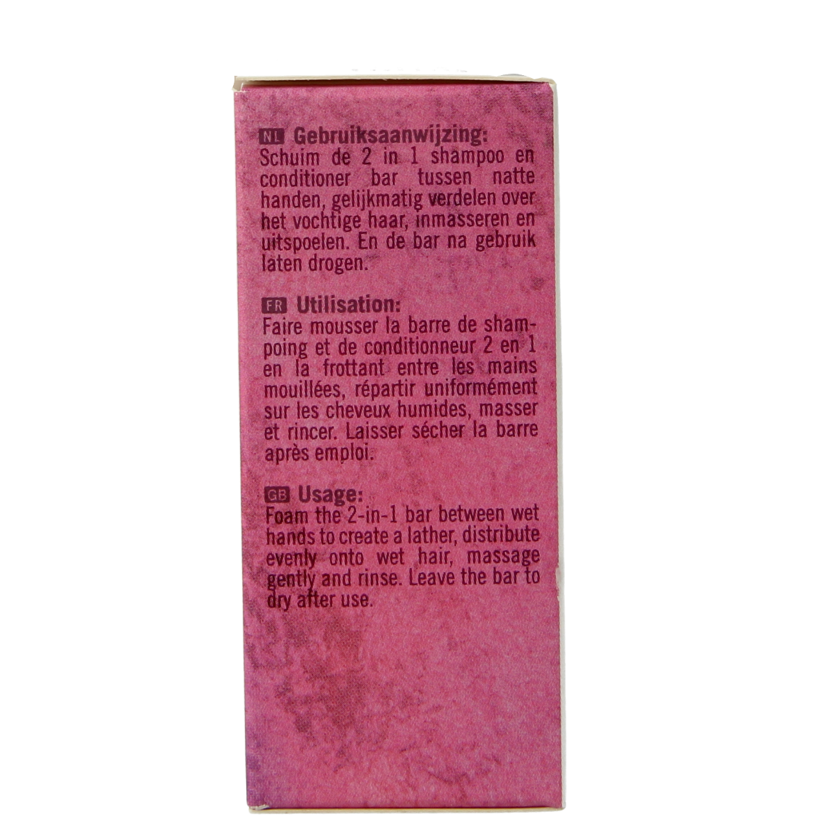 Botanique 2-in-1 Shampoo conditioner bar roos & vijg 100.00 Gram