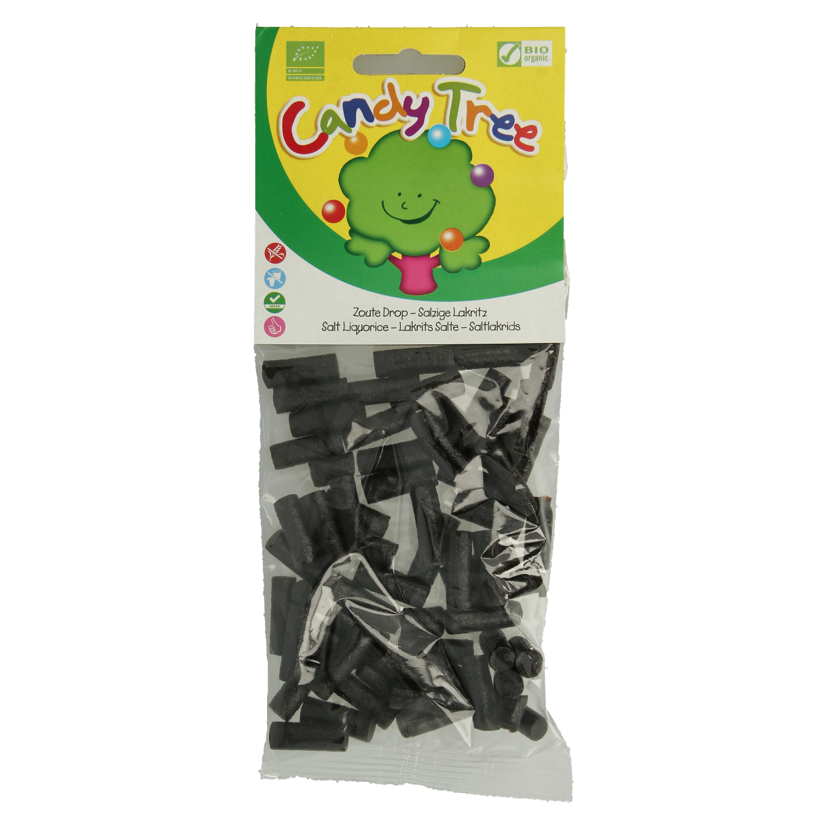 Candy Tree Dropjes zout glutenvrij bio 100.00 Gram