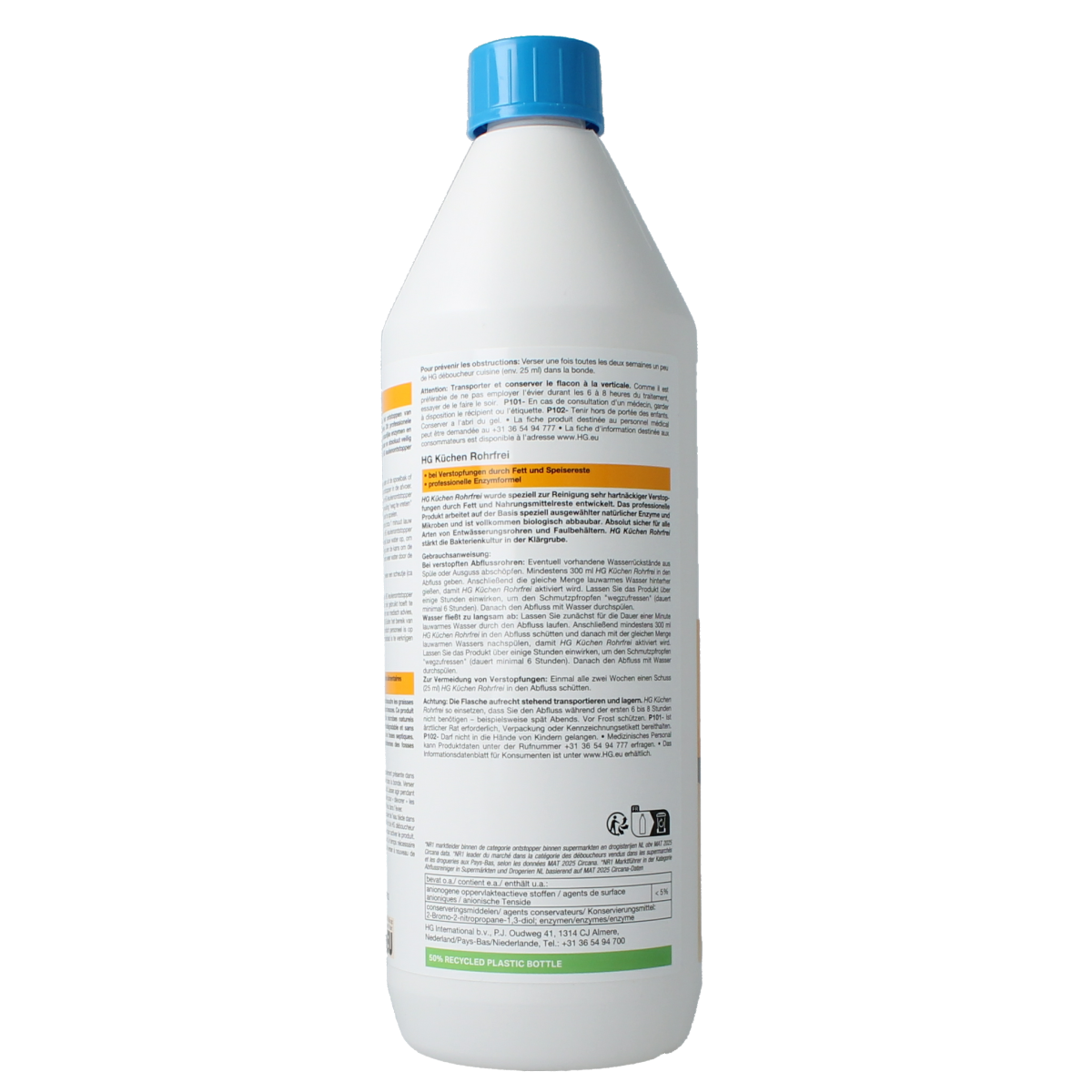 HG Keukenontstopper 1.00 Liter