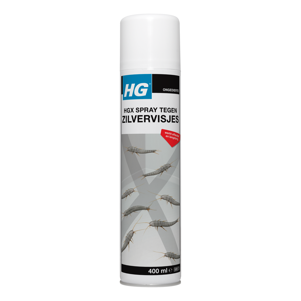 HG X tegen zilvervisjes 400.00 Milliliter