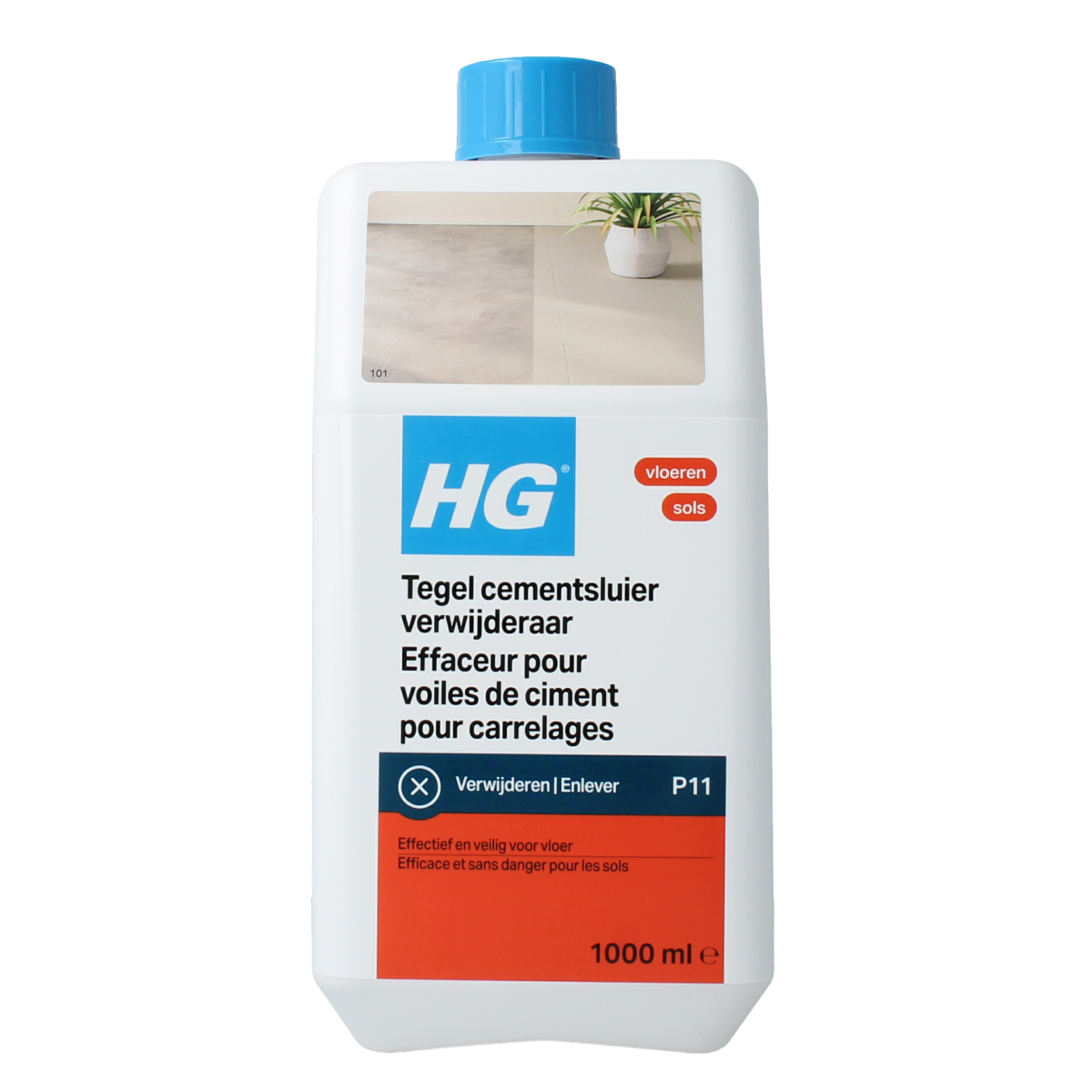 HG Tegelcementsluier verwijderaar 1.00 Liter