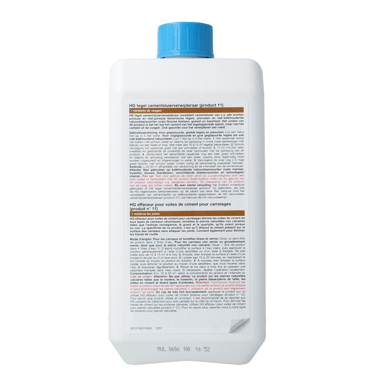 HG Tegelcementsluier verwijderaar 1.00 Liter