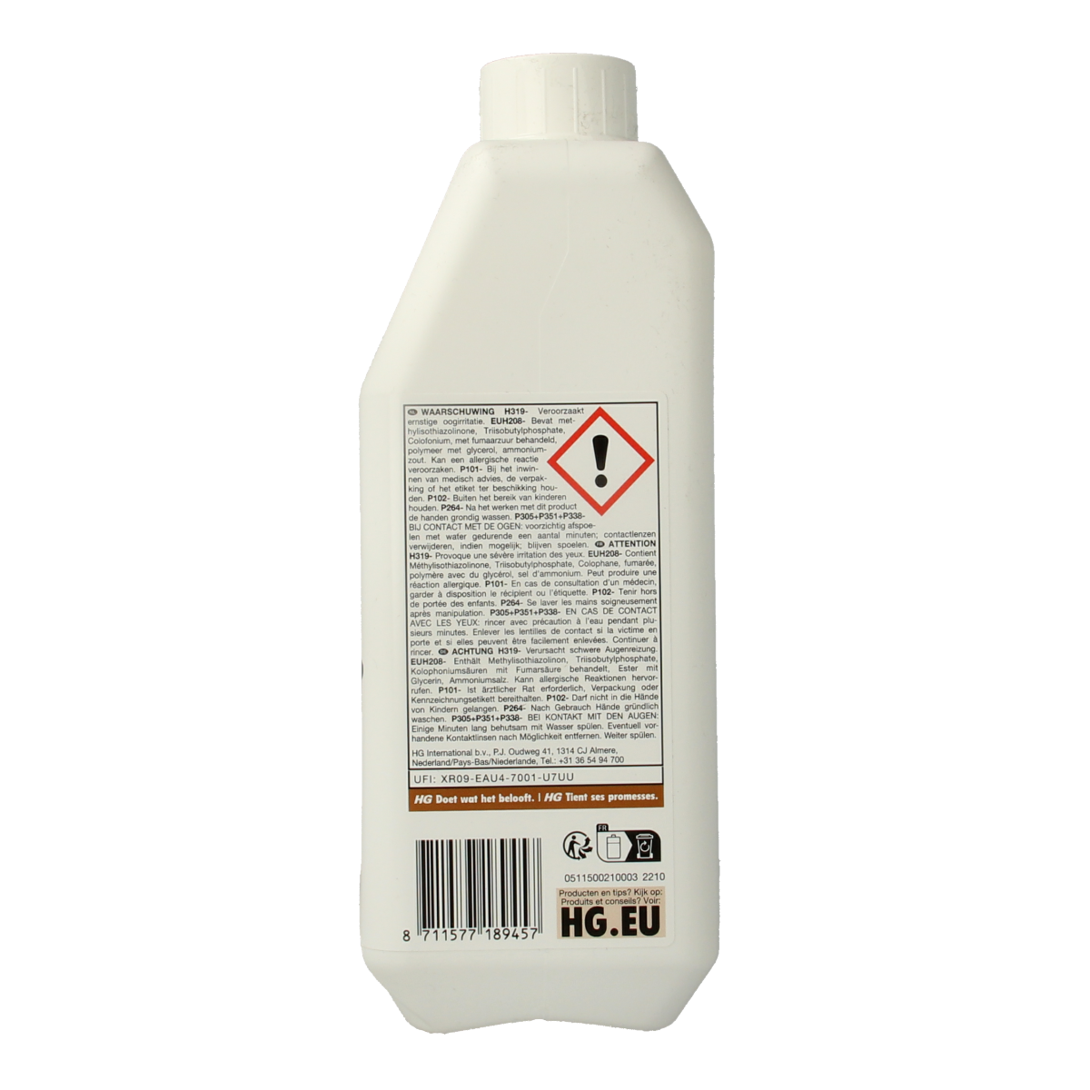 HG Tegelreiniger glans 1.00 Liter