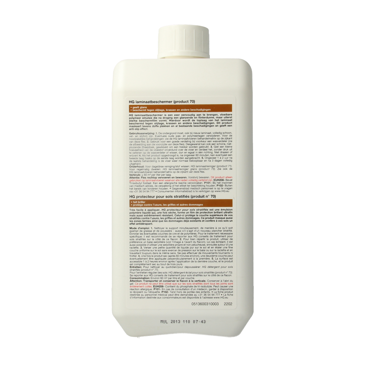 HG Laminaat beschermer 1.00 Liter