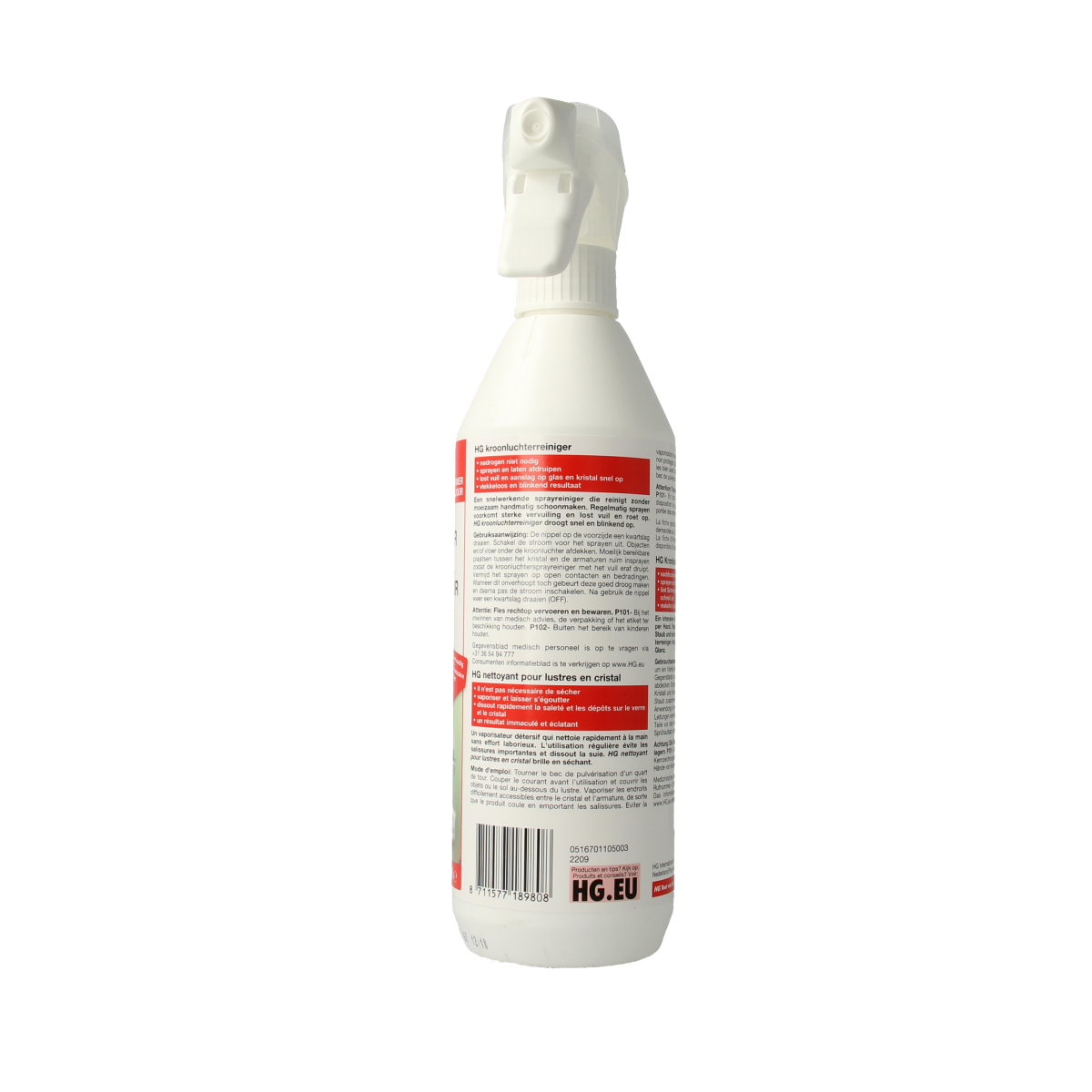 HG Kroonluchter reiniger 500.00 Milliliter