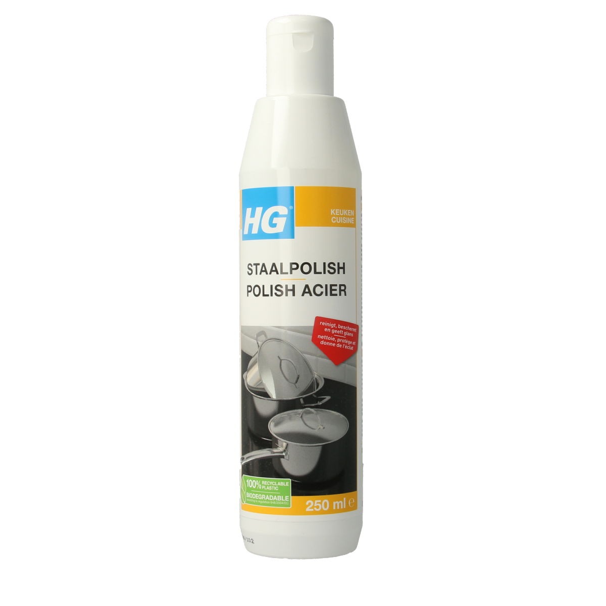 HG Staalpolish 250.00 Milliliter