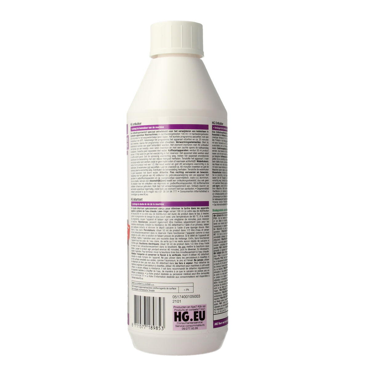 HG Ontkalker 500.00 Milliliter