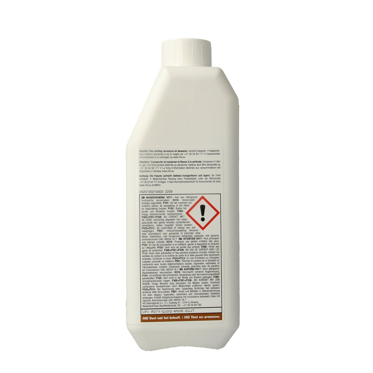 HG Natuursteen beschermer glans 1.00 Liter