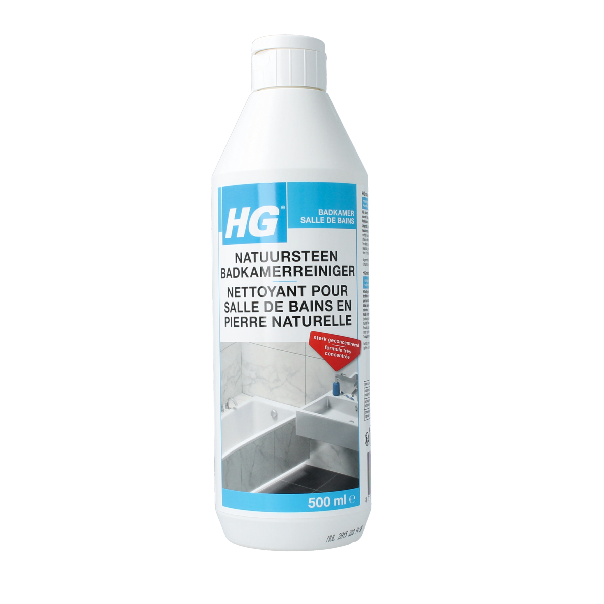 HG Natuursteen badkamer reiniger 500.00 Milliliter