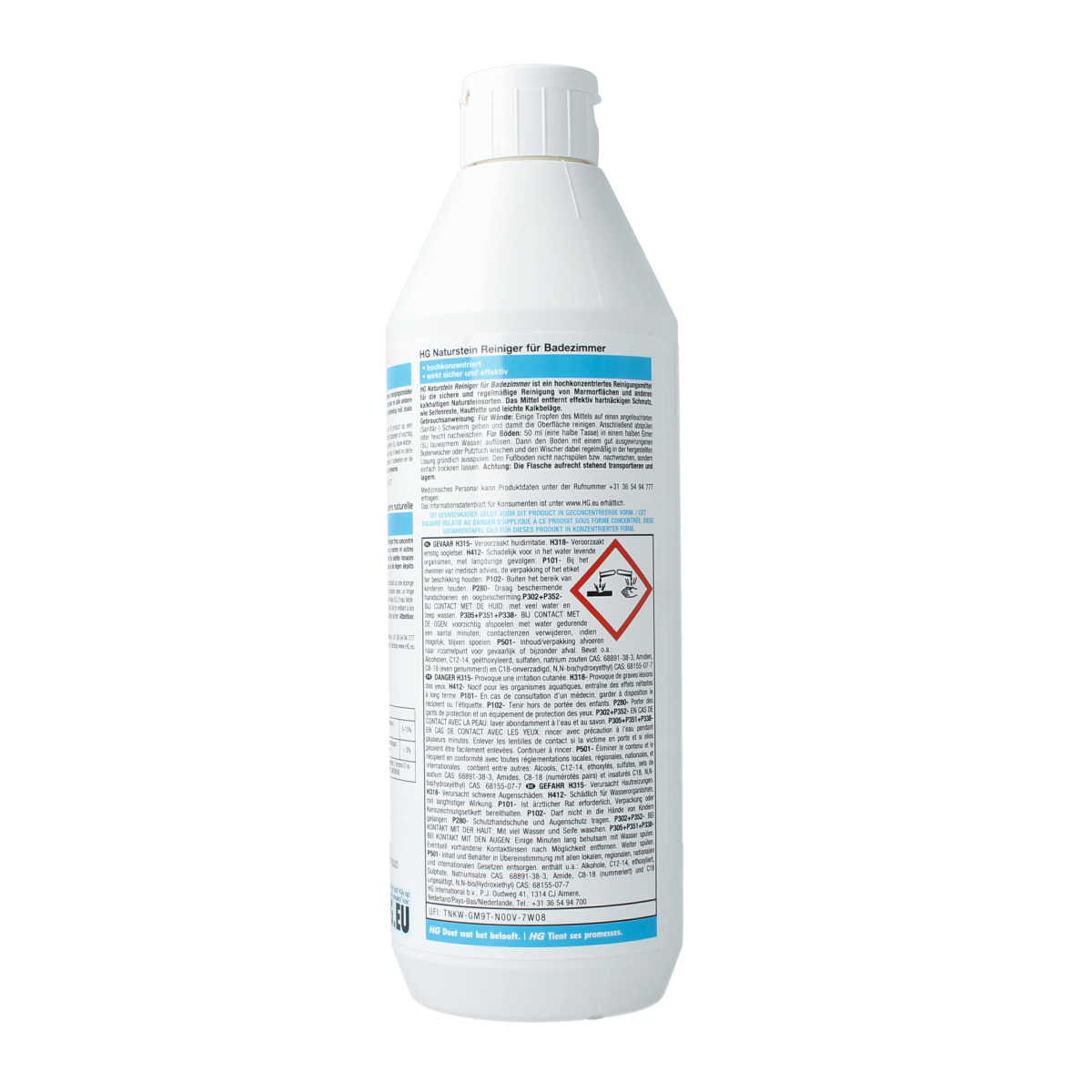 HG Natuursteen badkamer reiniger 500.00 Milliliter