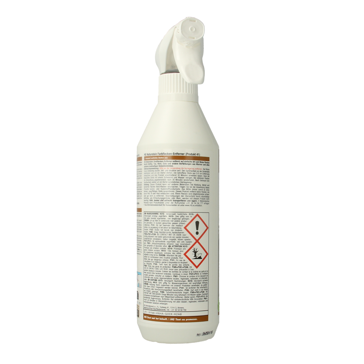 HG Natuursteen kleurvlek verwijderaar 500.00 Milliliter