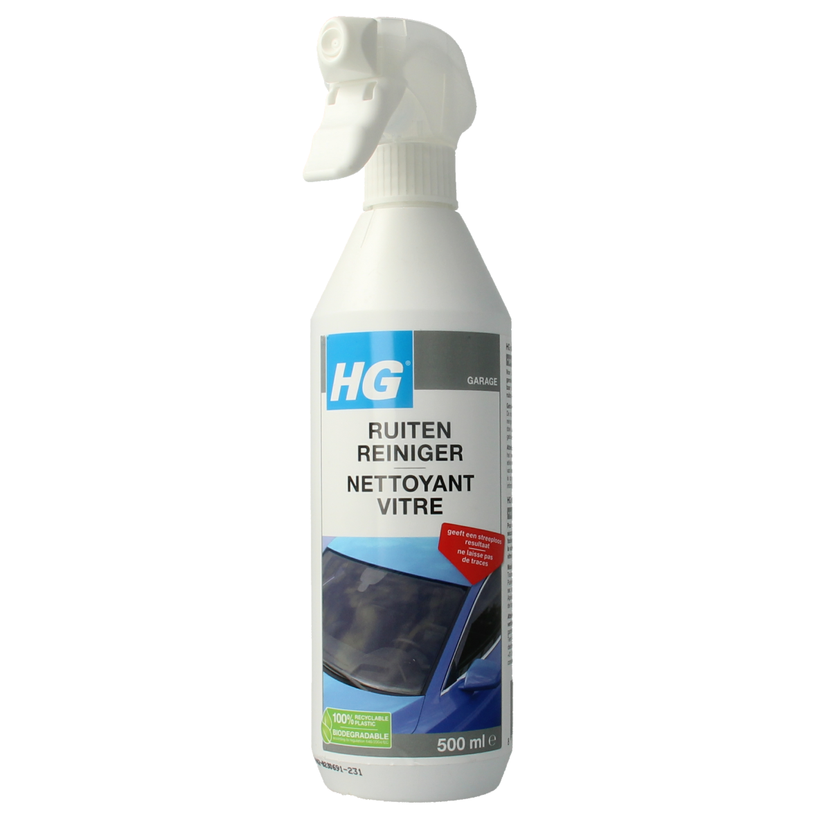 HG Ruitenreiniger 500.00 Milliliter