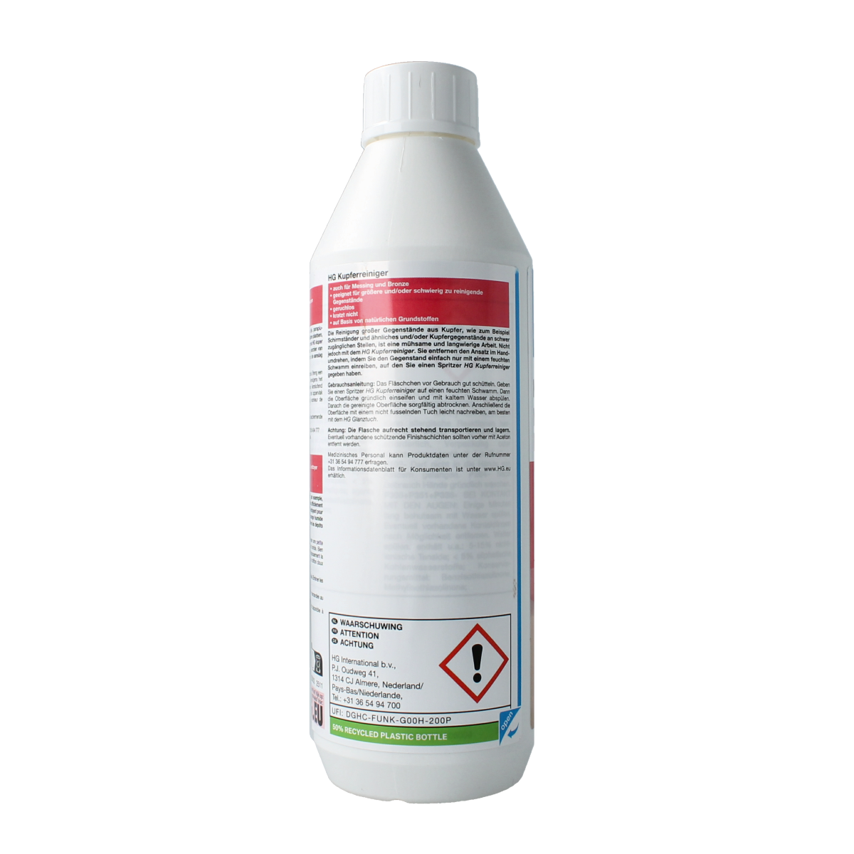 HG Koper reiniger 500.00 Milliliter