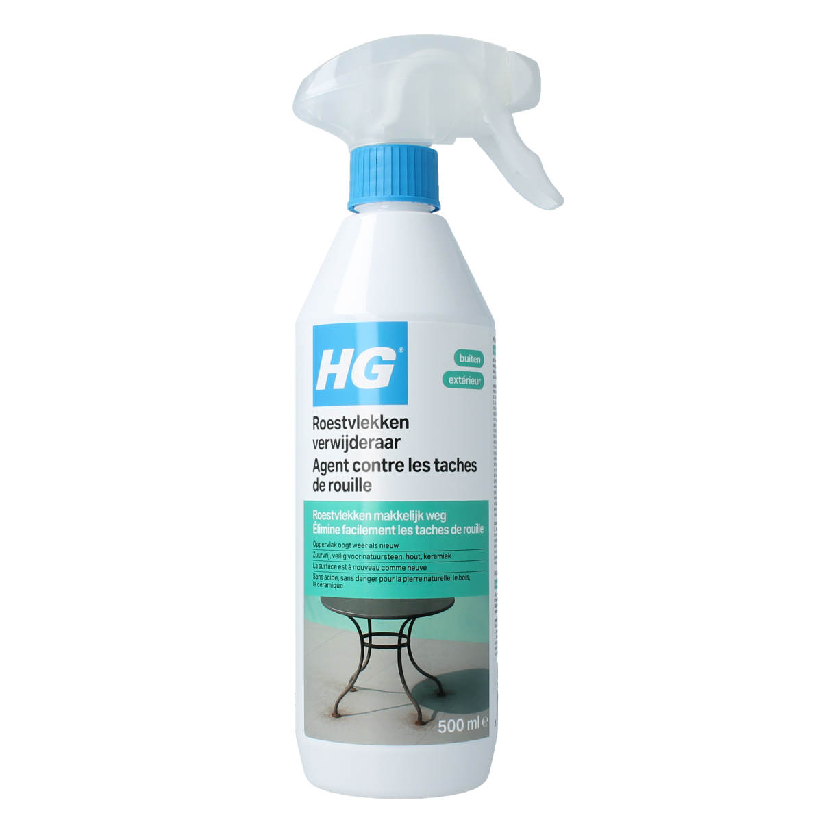 HG Roestvlekken verwijderaar 500.00 Milliliter