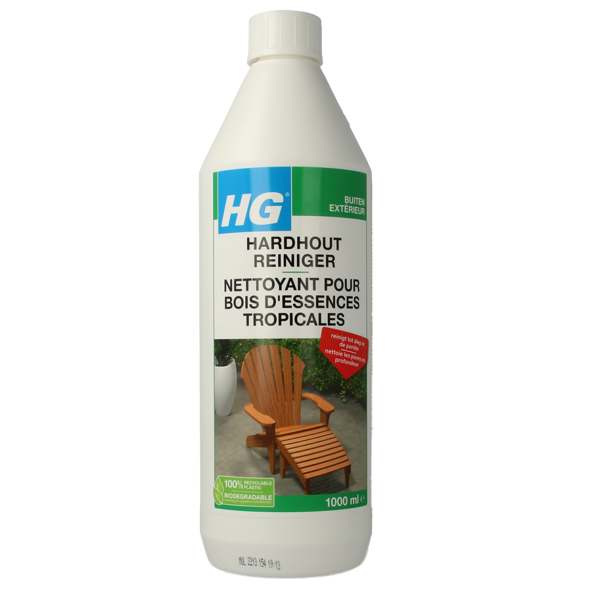 HG Hardhout reiniger 1.00 Liter