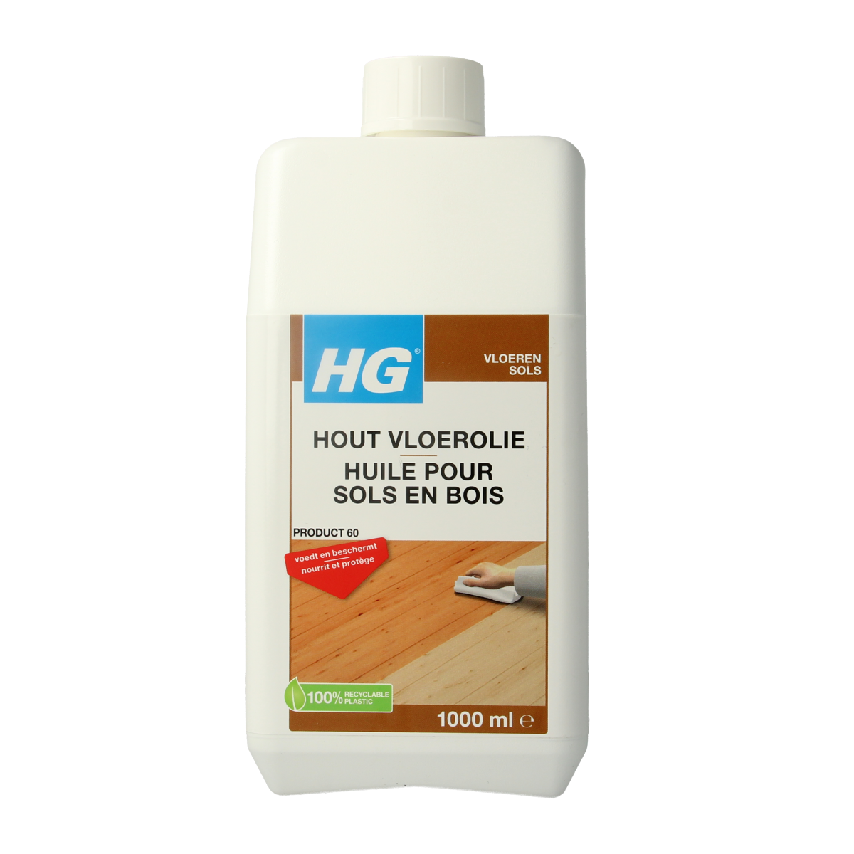 HG Hout vloerolie 1.00 Liter