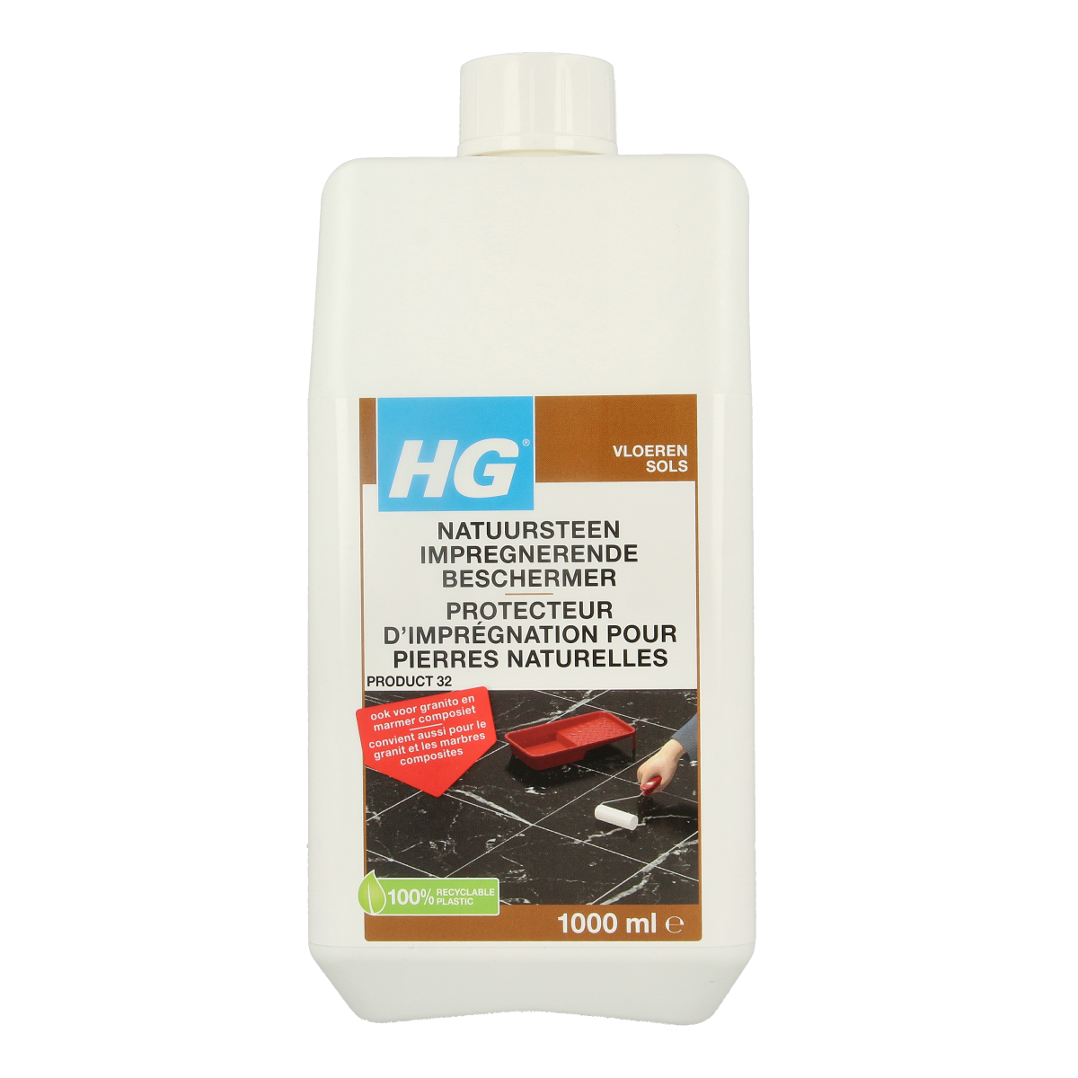 HG Natuursteen impregnerende beschermer 1.00 Liter