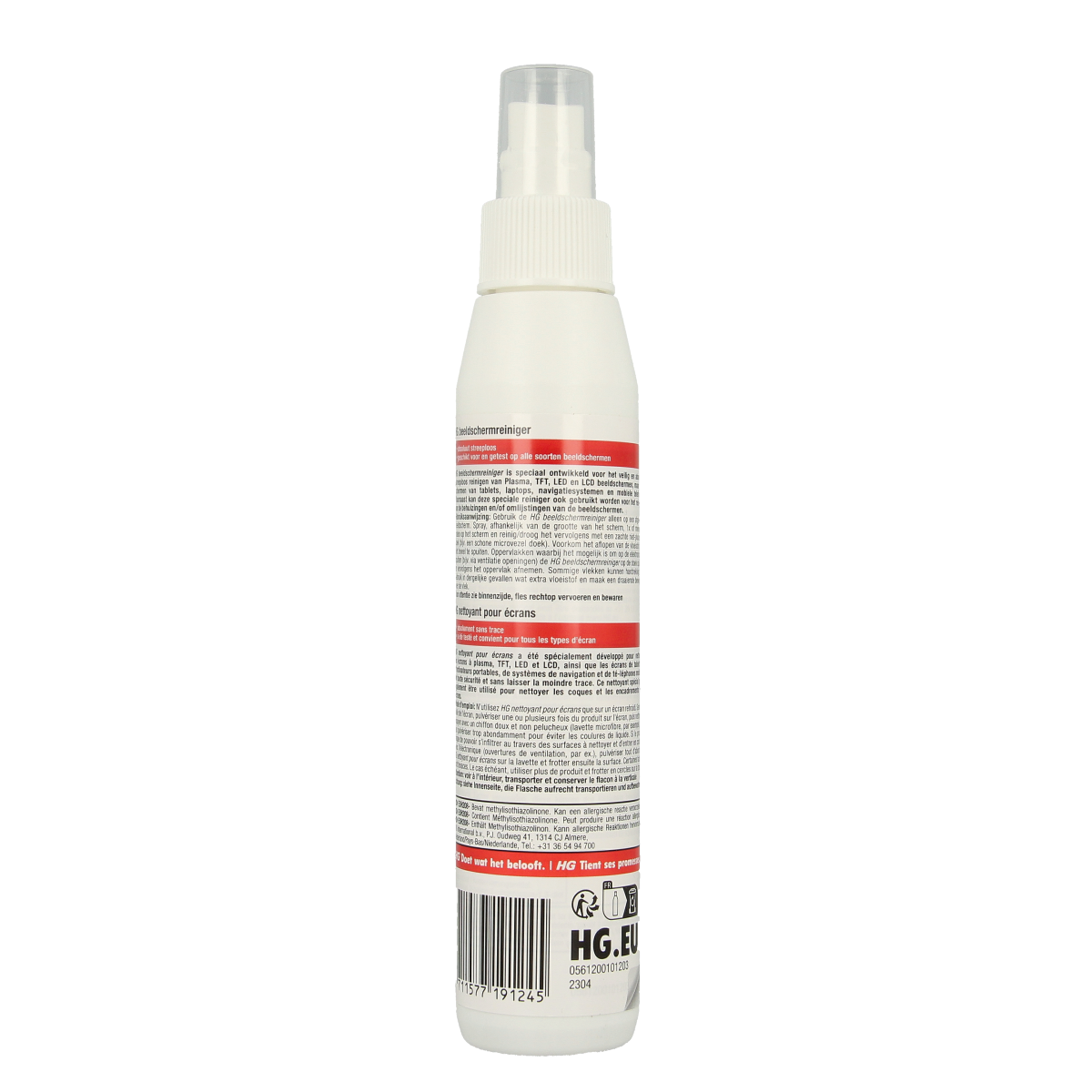 HG Beeldschermreiniger 125.00 Milliliter