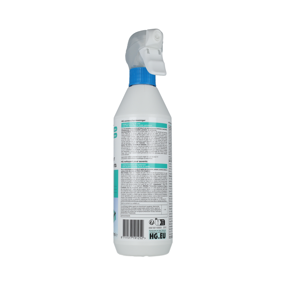 HG Zonnescherm reiniger 500.00 Milliliter