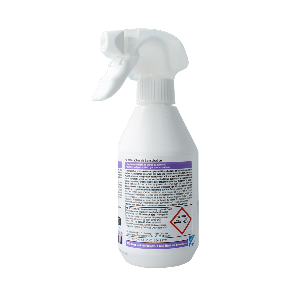 HG Zweetvlekken verwijderaar 250.00 Milliliter