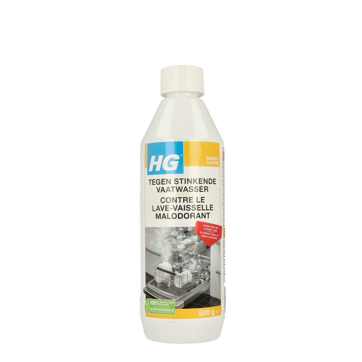 HG Tegen stinkende vaatwasser 500.00 Gram