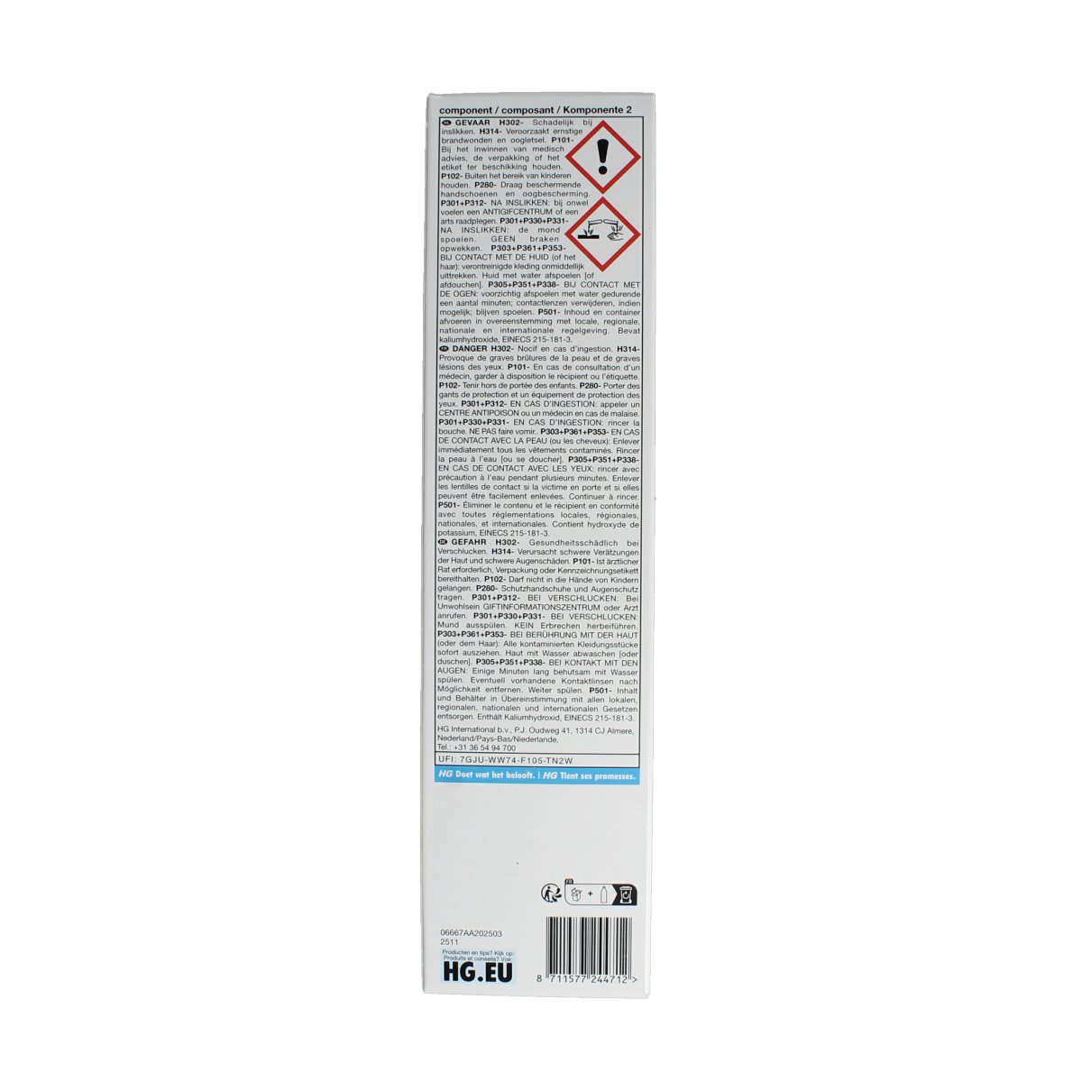 HG Haarontstopper 450.00 Milliliter