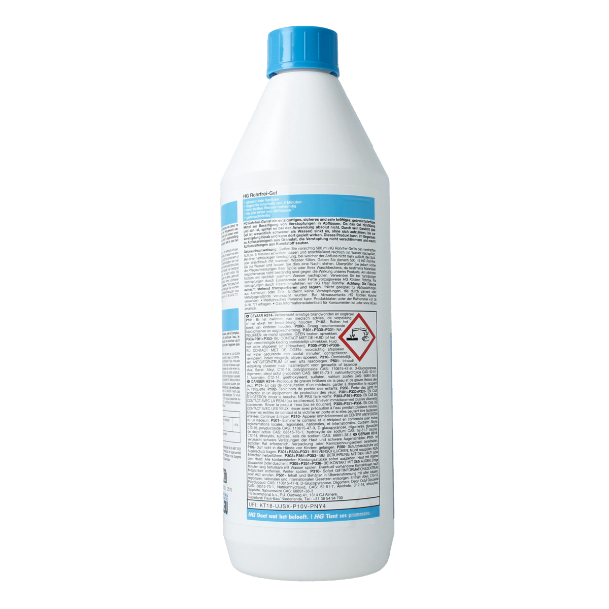 HG Gel ontstopper 1.00 Liter