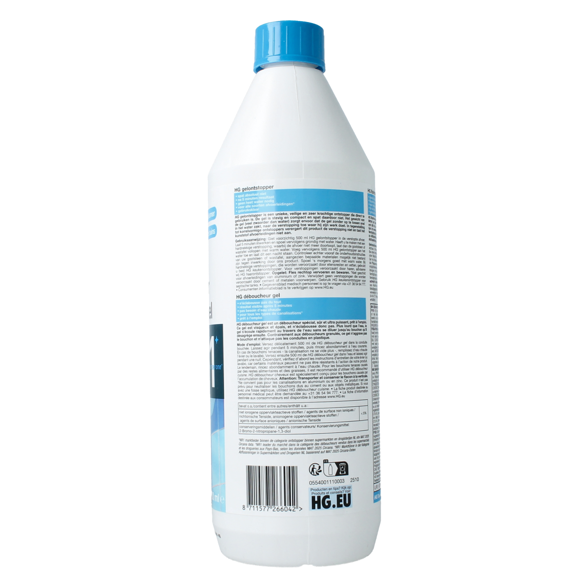 HG Gel ontstopper 1.00 Liter