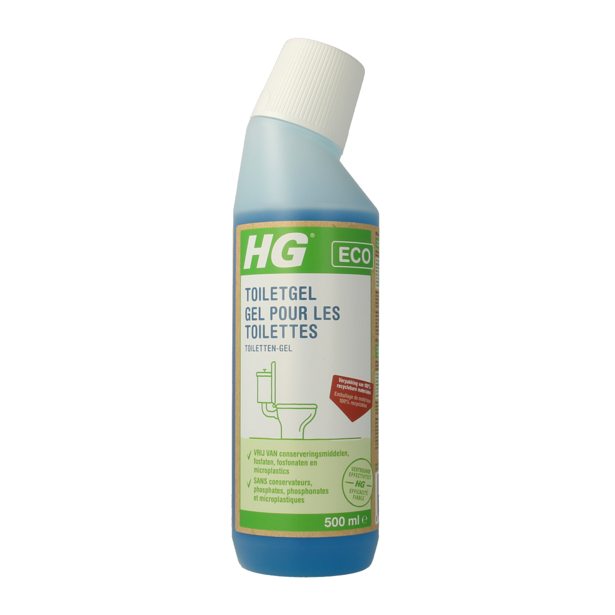HG Eco toiletgel 500.00 Milliliter