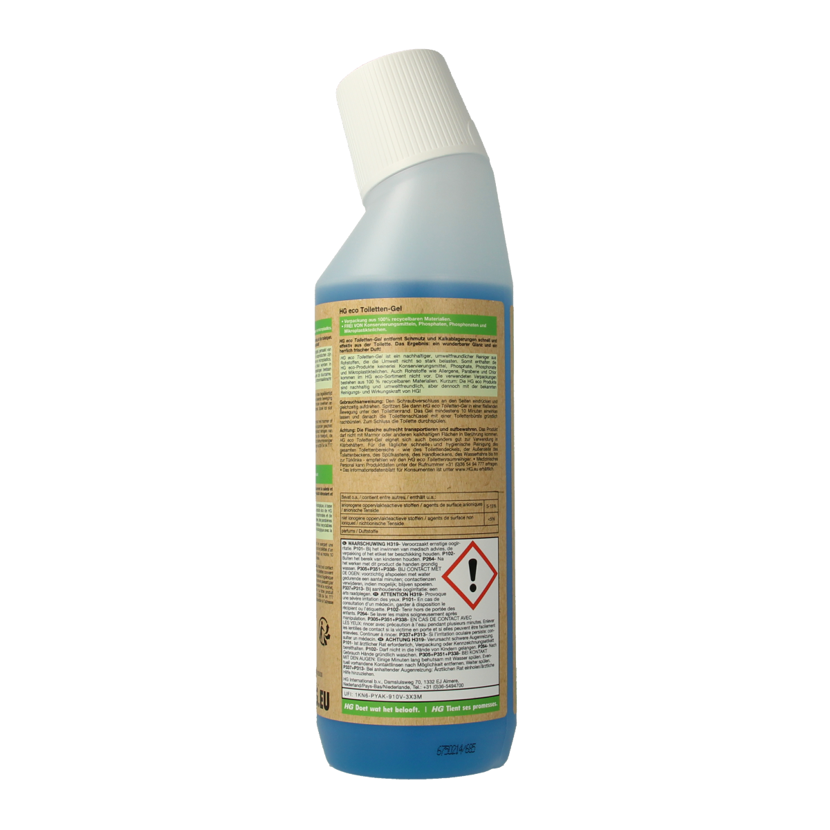 HG Eco toiletgel 500.00 Milliliter
