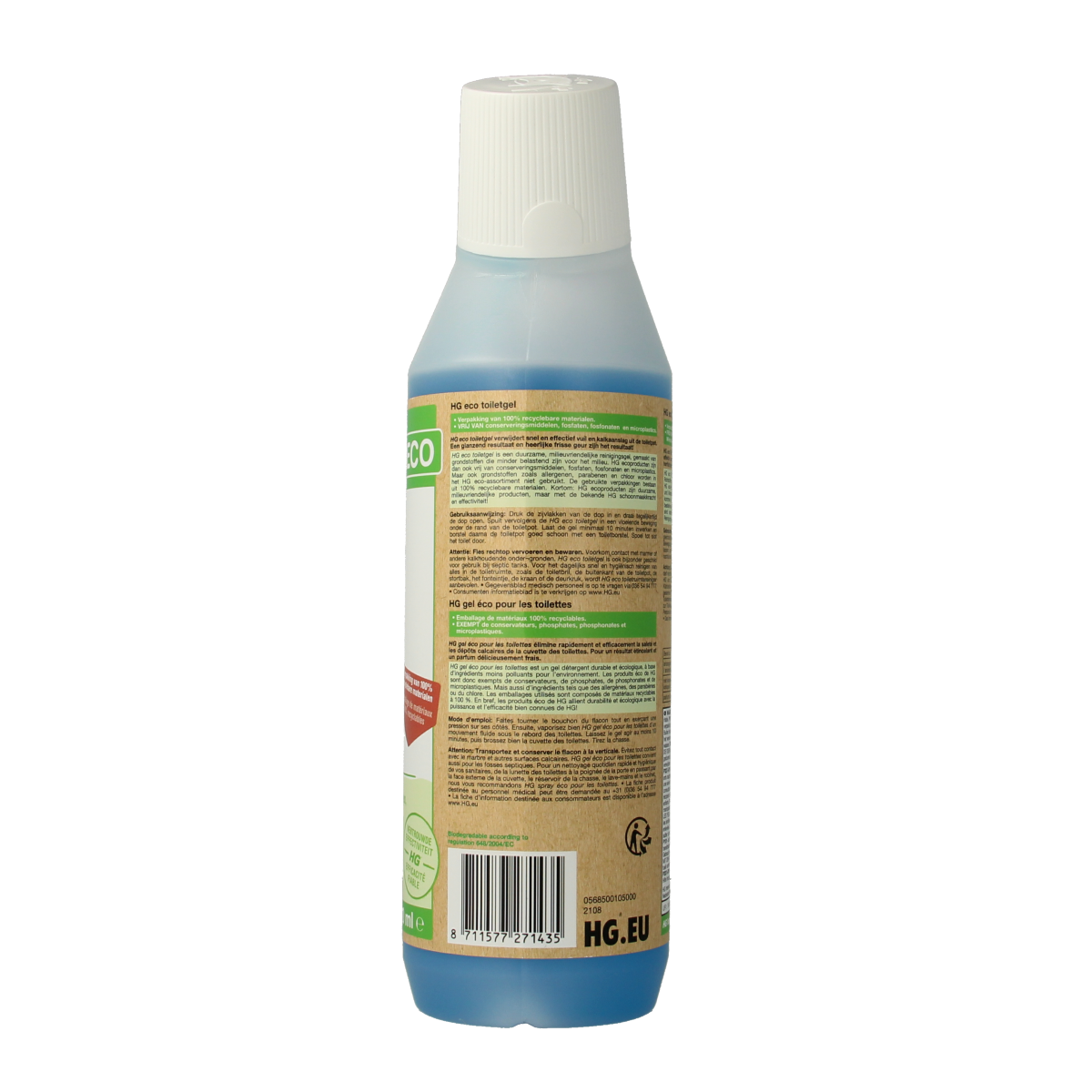 HG Eco toiletgel 500.00 Milliliter