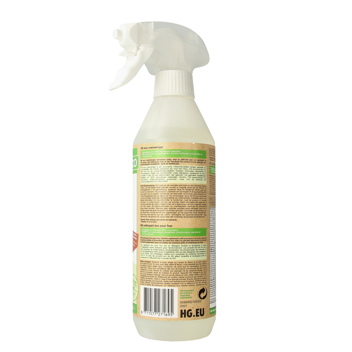 HG Eco ovenreiniger 500.00 Milliliter