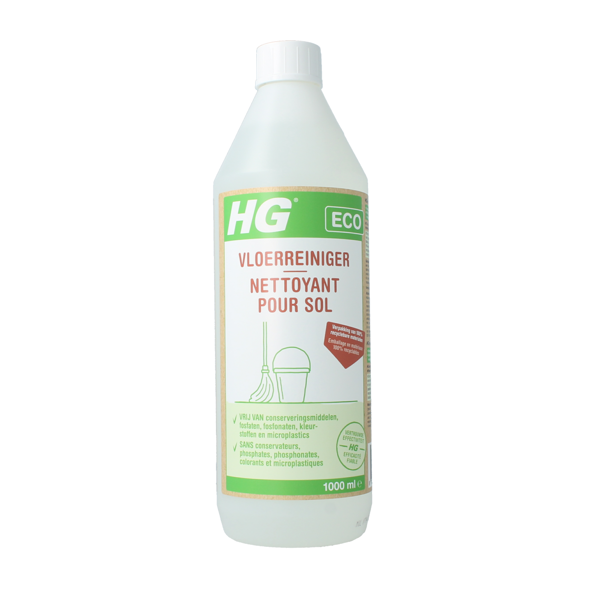 HG Eco vloerreiniger 1.00 Liter