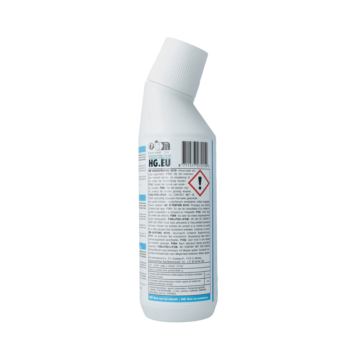 HG Toiletgel hygienisch 500.00 Milliliter