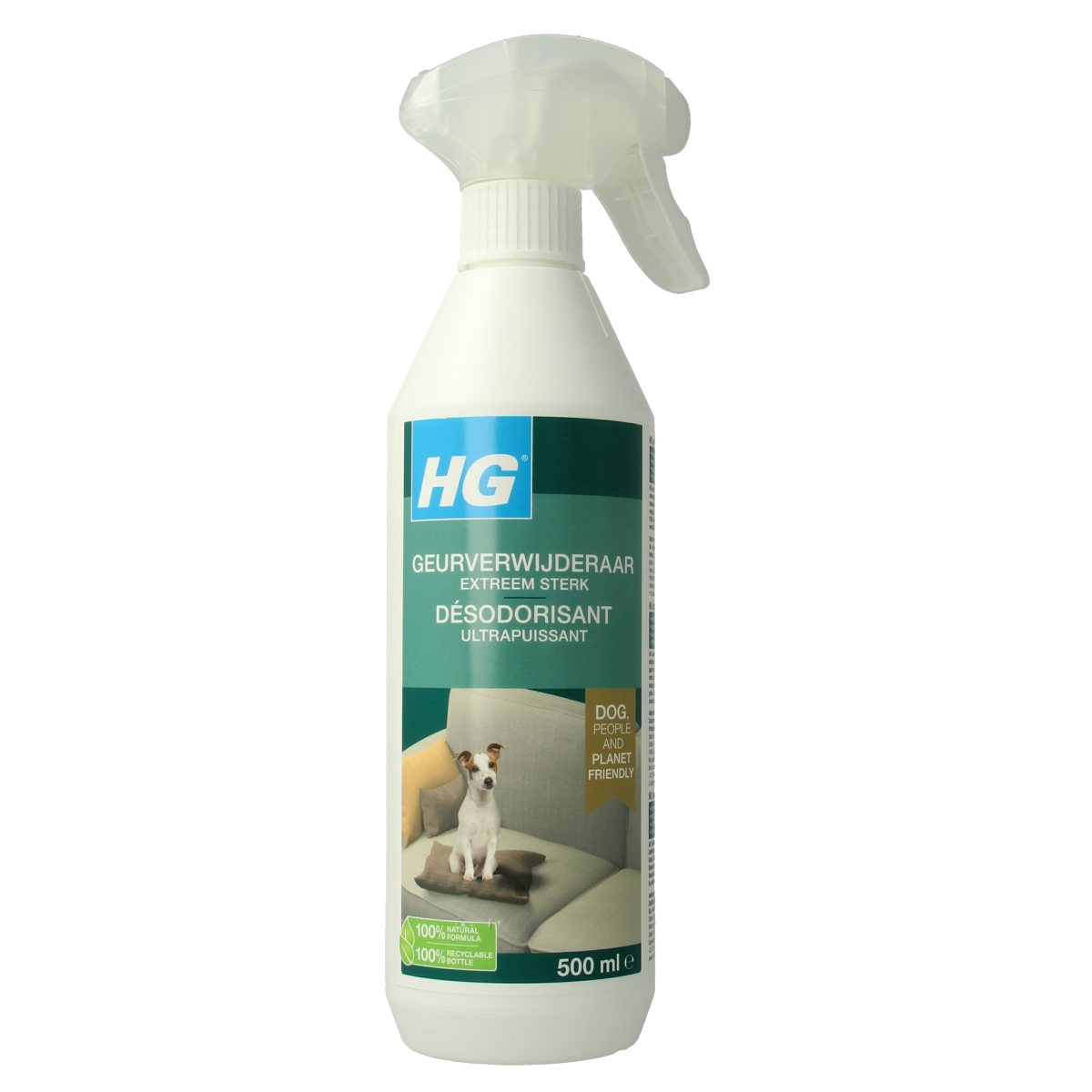 HG Geurverwijderaar extreem sterk hond 500.00 Milliliter