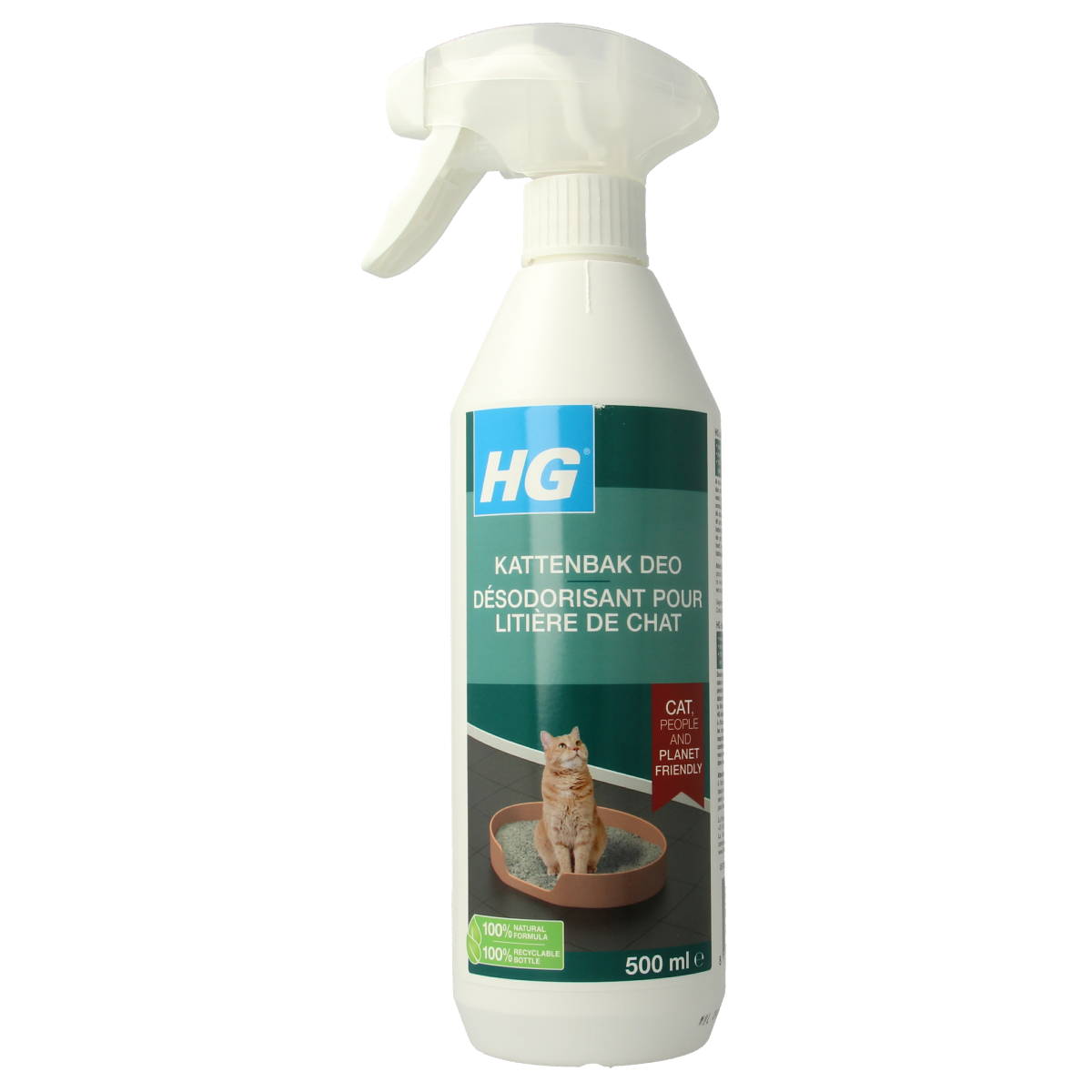 HG Kattenbak deo 500.00 Milliliter