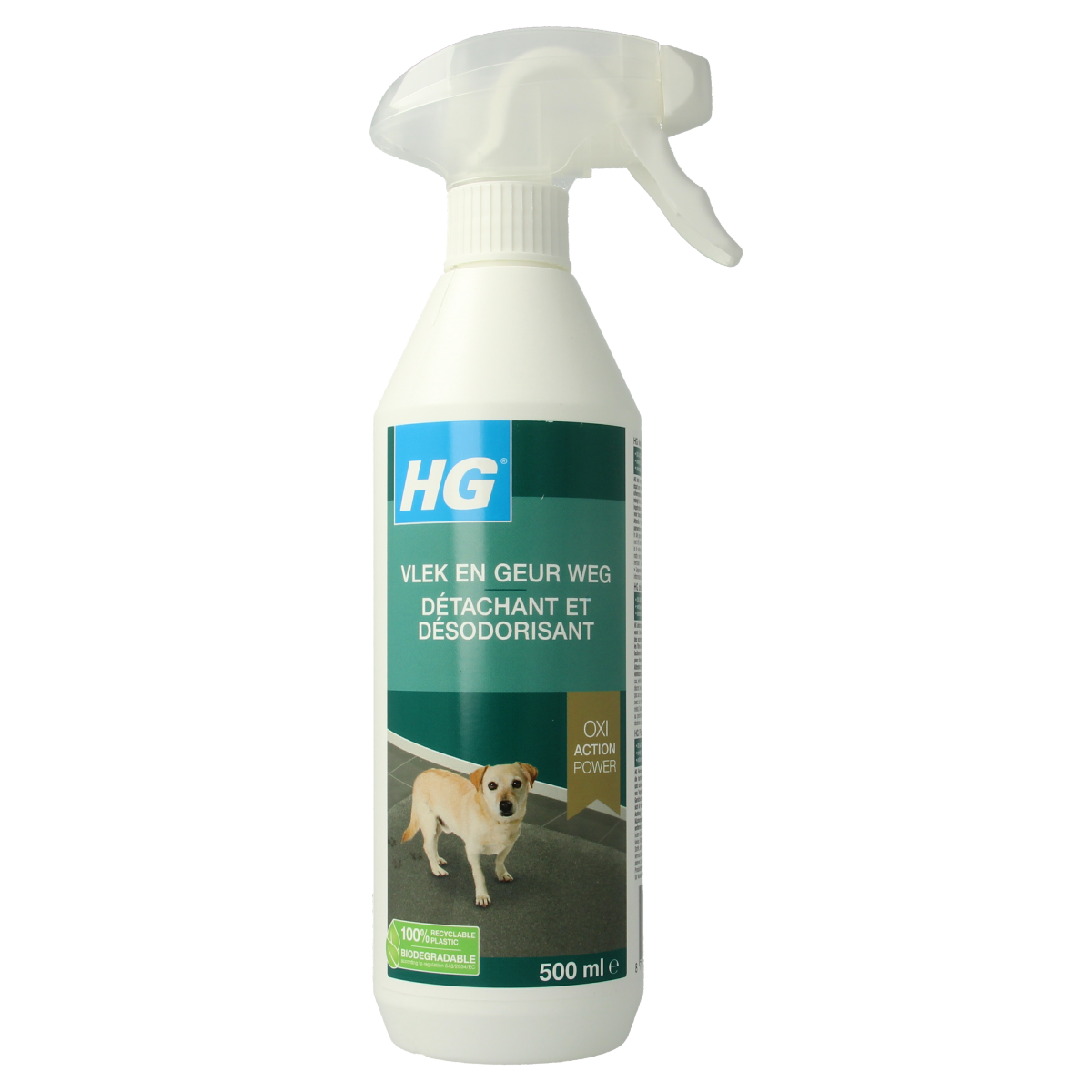HG Vlek & geur weg hond 500.00 Milliliter