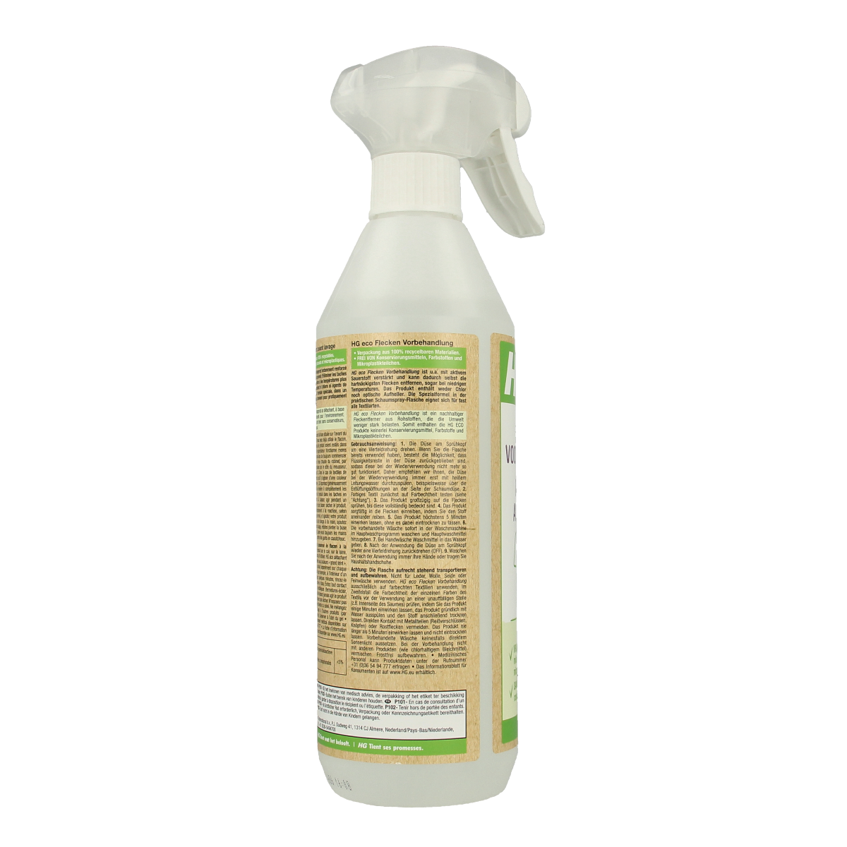 HG Eco vlek voorbehandeling 500.00 Milliliter