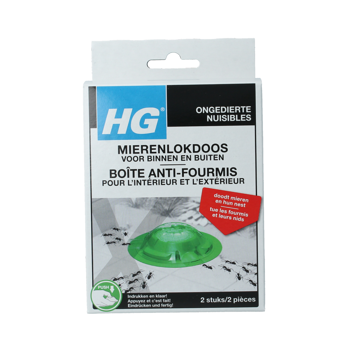 HG HG X mierenlokdoos binnen en buiten 2.00 Stuks