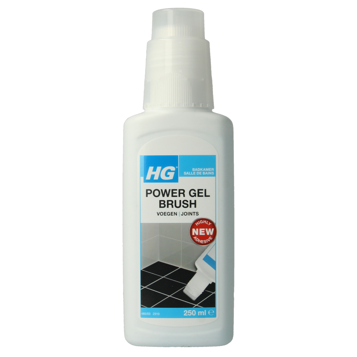 HG Power gel brush voegen 250.00 Milliliter