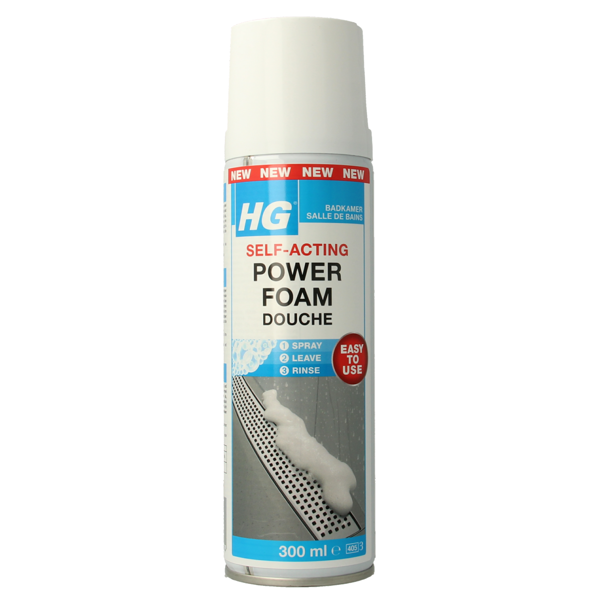 HG Power foam douche 300.00 Milliliter