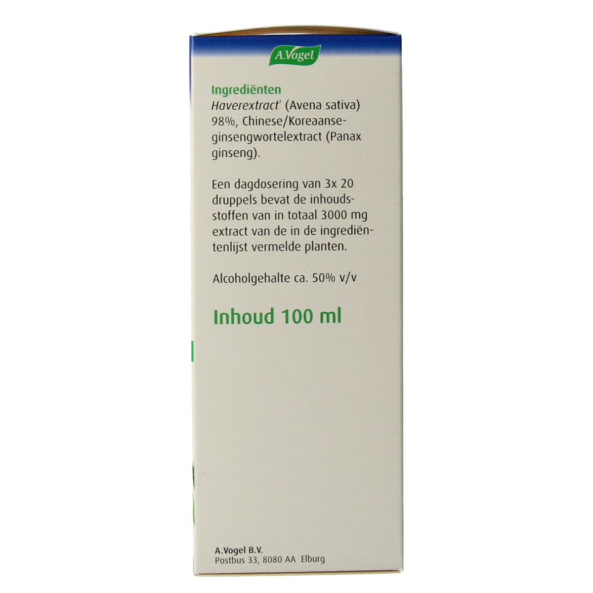 A Vogel Avena sativa (nacht)rust 100.00 Milliliter
