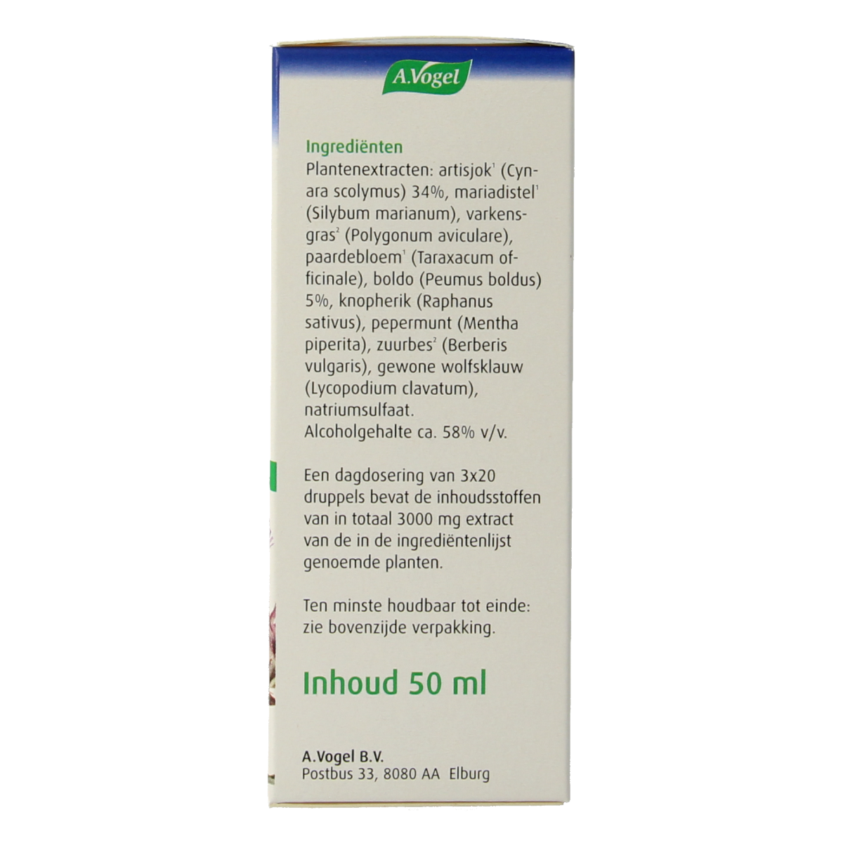 A Vogel Boldocynara druppels 50.00 Milliliter