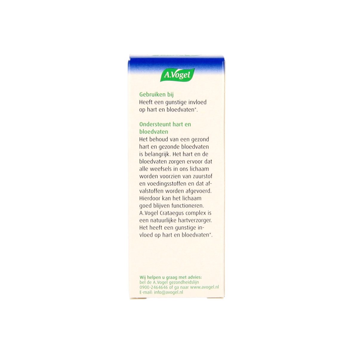 A Vogel Crataegus + valeriaan druppels 50.00 Milliliter