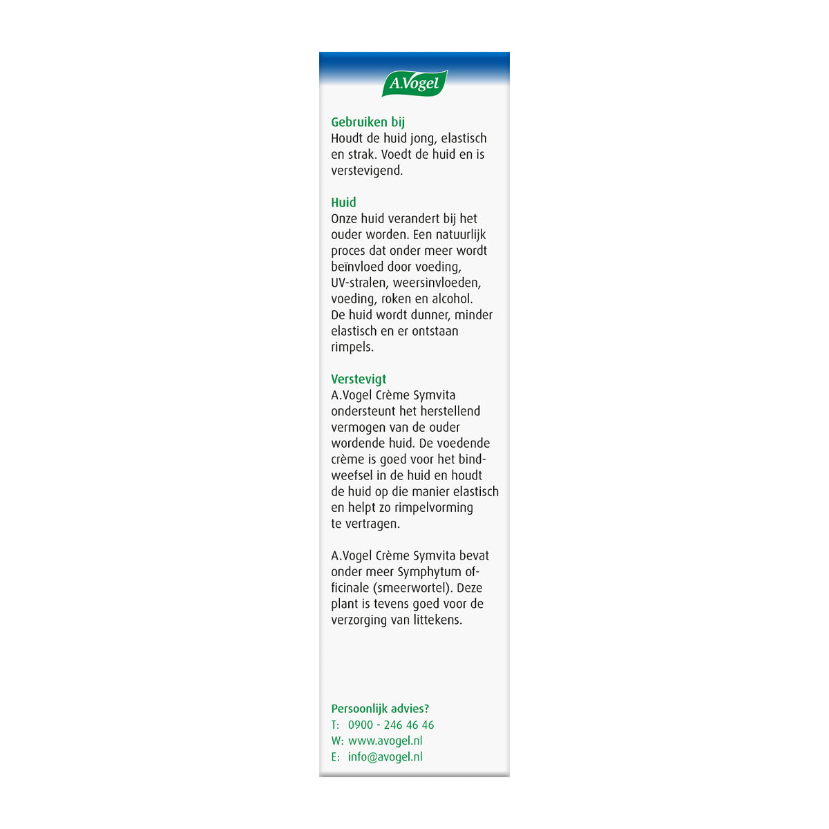 A Vogel Symvita anti-rimpel creme 30.00 Gram